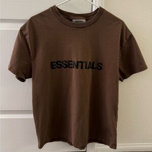 Essentials Brown T shirt, XS